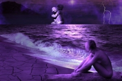 on another shore. photoshop. 2008.