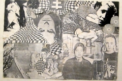 psychic tv devotional collage #2. collage. 1997.
