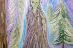 sorry, wrong golf course! acrylic. 1997.