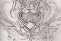 oh fuck, not again! pencil. 2018.